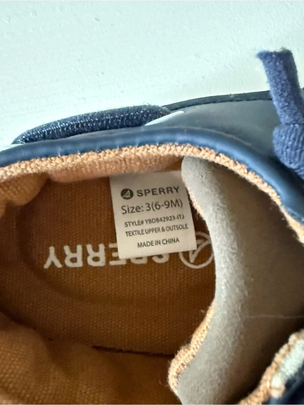 NWOT Sperry Infant Boat Shoes